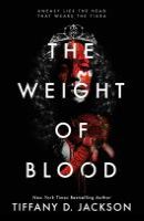 The weight of blood cover art