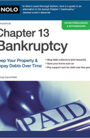 Chapter 13 bankruptcy : cover art