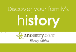 "Discover your family's history" ancestry.com