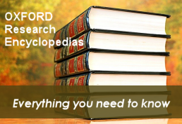 Oxford Research Encyclopedia screenshot