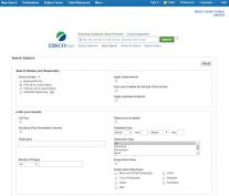 Academic Search Premier screenshot