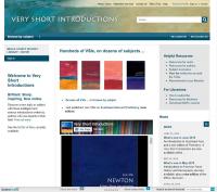 Very Short Introductions screenshot